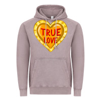 Vintage Zinc valentine's day hearts Vintage Hoodie - FaDigitalArtStudio