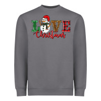 Storm love christmas snowman Heavyweight Sweatshirt - BarkalooDesign