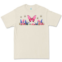 Bone butterflies and flowers Premium Tee - TumblerDesignByShophia