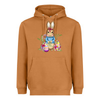 Meerkat easter bunny and eggs Heavyweight Hoodie - AdoDesignShop