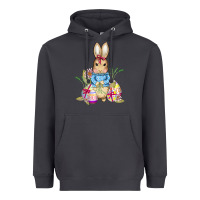 Smoke easter bunny and eggs Heavyweight Hoodie - AdoDesignShop