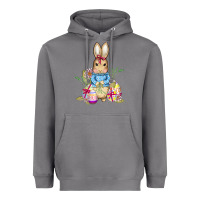 Storm easter bunny and eggs Heavyweight Hoodie - AdoDesignShop