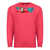 Cardinal xoxo guarnsey cow Premium Sweatshirt - AdoDesignShop