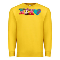 Lemon xoxo guarnsey cow Premium Sweatshirt - AdoDesignShop