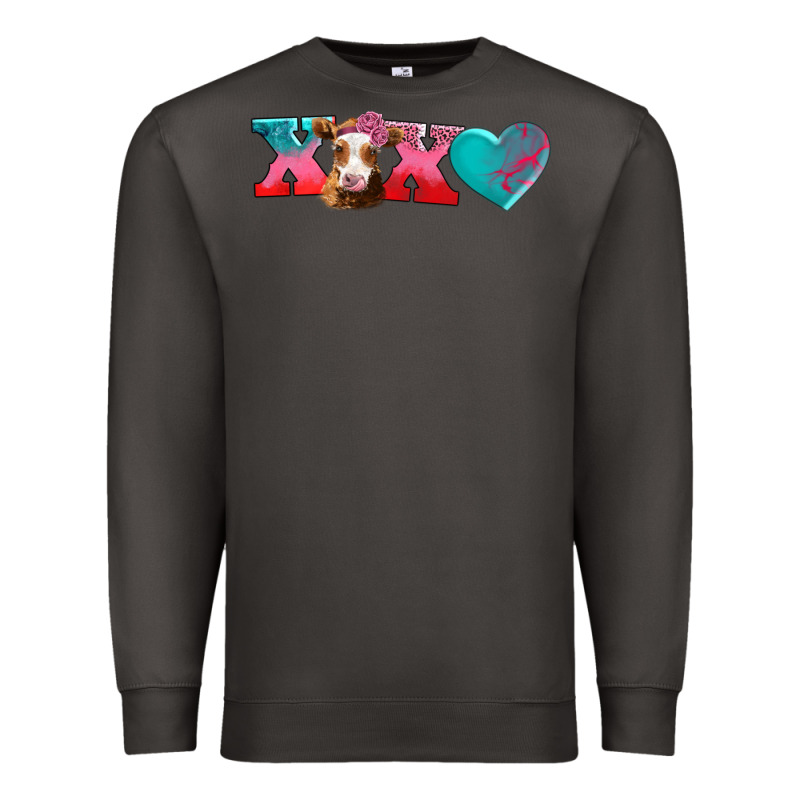 Xoxo Guarnsey Cow Premium Sweatshirt by AdoDesignShop | Teevron