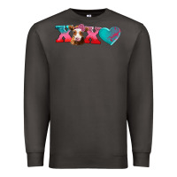 Smoke xoxo guarnsey cow Premium Sweatshirt - AdoDesignShop