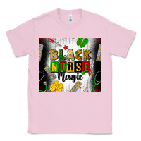 Bubblegum Pink black nurse magic Classic Tee - CowGirlArtShop