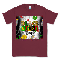 Burgundy black nurse magic Classic Tee - CowGirlArtShop