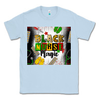 Dusty Blue black nurse magic Classic Tee - CowGirlArtShop