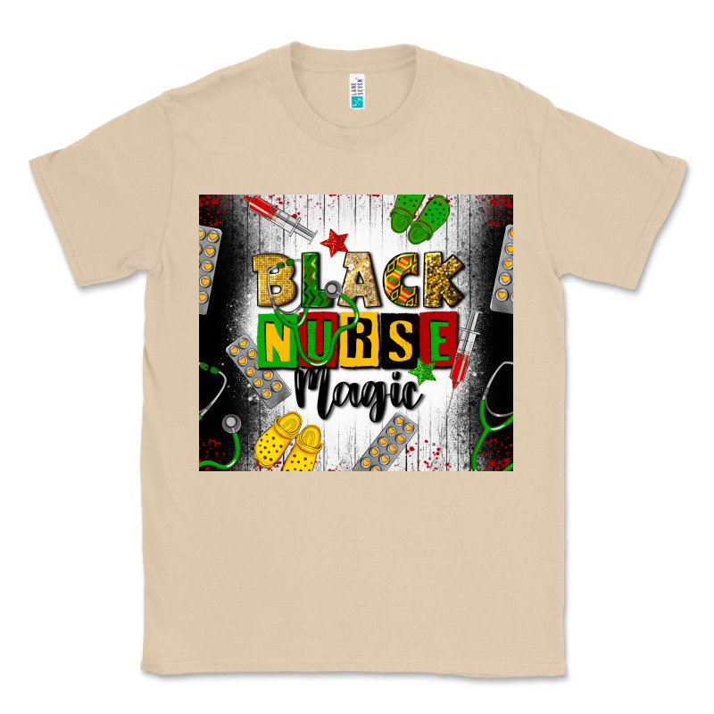 Black Nurse Magic Classic Tee by CowGirlArtShop | Teevron