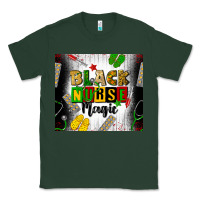 Sports Green black nurse magic Classic Tee - CowGirlArtShop