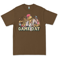 Cacao game day baseball leopard Premium Tee - HowdyJamesFarm