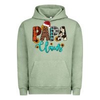 Pigment Oil Green papa claus Urban Hoodie - JahusDesignShop