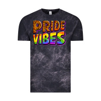 Cloud Black pride vibes Vintage Tee - OliviaCreatesArt