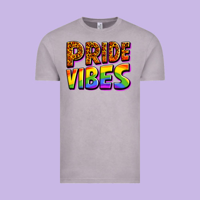 Pride Vibes Vintage Tee Designed By Oliviacreatesart