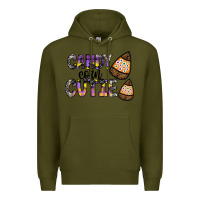 Army Green Candy Corn Cutie Premium Hoodie - CowhideDigitalArt
