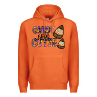Carrot Candy Corn Cutie Premium Hoodie - CowhideDigitalArt