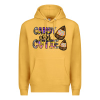 Mustard Candy Corn Cutie Premium Hoodie - CowhideDigitalArt