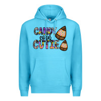 Ocean Blue Candy Corn Cutie Premium Hoodie - CowhideDigitalArt