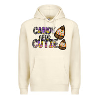 Sandshell Candy Corn Cutie Premium Hoodie - CowhideDigitalArt