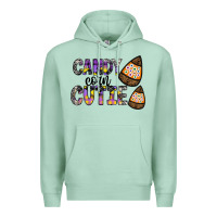 Seafoam Candy Corn Cutie Premium Hoodie - CowhideDigitalArt