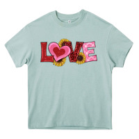 Arona valentines day love sunflowers Heavy Core Tee - RanaPortraitStore
