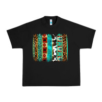 Black western brushstroke Urban Heavy Tee - OliviaCreatesArt