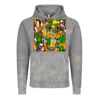Cloud Rock St. Patrick's Day Pig With Beer And Shamrock Vintage Hoodie - FaDigitalArtStudio