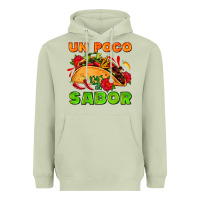Un Poco Sabor With Taco And Pepper Heavyweight Hoodie | Teevron
