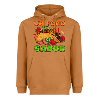 Meerkat un poco sabor with taco and pepper Heavyweight Hoodie - AdoDesignShop