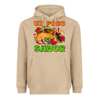 Mushroom un poco sabor with taco and pepper Heavyweight Hoodie - AdoDesignShop