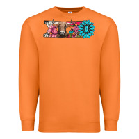 Carrot xoxo braunvieh cow Premium Sweatshirt - AdoDesignShop