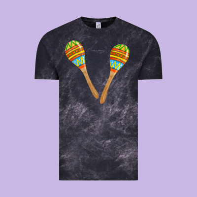 Maracas Fa Element Vintage Tee Designed By Fadigitalartstudio