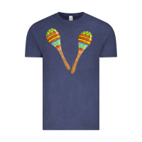 Vintage Denim maracas fa element Vintage Tee - FaDigitalArtStudio