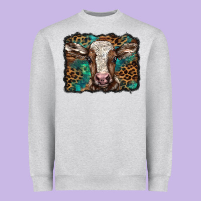 Christmas Background Baby Calf Heavyweight Sweatshirt Designed By Barkaloodesign