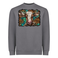 Storm Christmas background baby calf Heavyweight Sweatshirt - BarkalooDesign