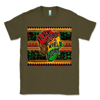 Army Green black history is world history Classic Tee - CowGirlArtShop