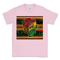 Bubblegum Pink black history is world history Classic Tee - CowGirlArtShop