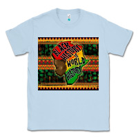 Dusty Blue black history is world history Classic Tee - CowGirlArtShop