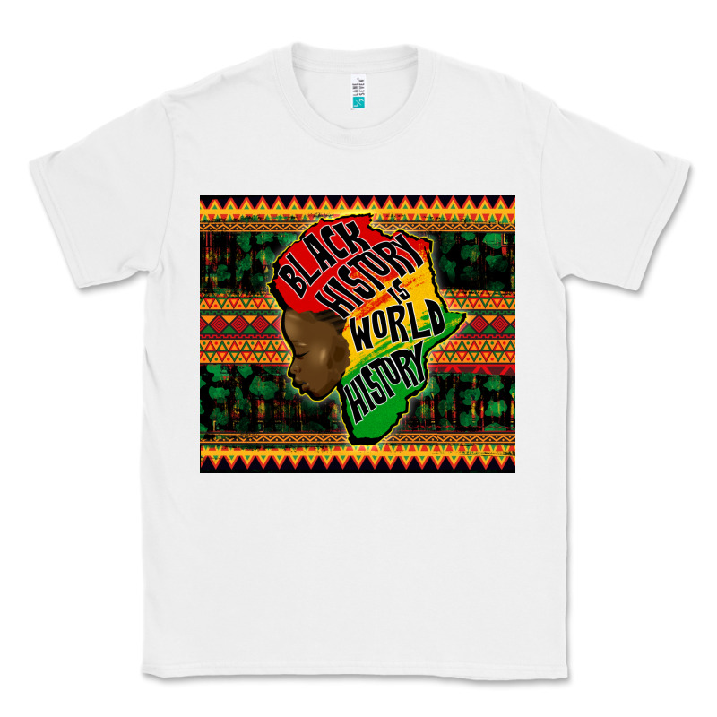 Black History Is World History Classic Tee by CowGirlArtShop | Teevron