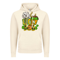 Vintage Artic lucky dog St. Patrick's Vintage Hoodie - FaDigitalArtStudio