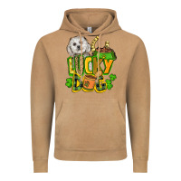 Vintage Camel lucky dog St. Patrick's Vintage Hoodie - FaDigitalArtStudio