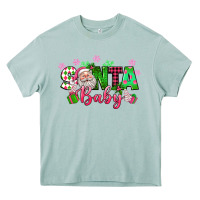 Arona santa baby pink christmas Heavy Core Tee - texasbilliewilder