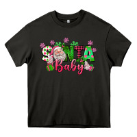 Asphalt santa baby pink christmas Heavy Core Tee - texasbilliewilder