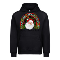 Black merry christmas y'all rainbow Urban Hoodie - JahusDesignShop