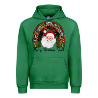 Emerald merry christmas y'all rainbow Urban Hoodie - JahusDesignShop