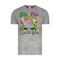 Cloud Rock little miss mardi gras unicorn  olivia Vintage Tee - OliviaCreatesArt