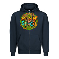 Navy not today succa Zipper Hoodie - AdoDesignShop