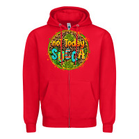 Red not today succa Zipper Hoodie - AdoDesignShop