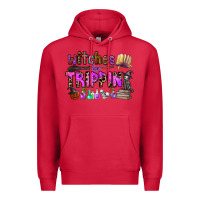 Cardinal witches be trippin Premium Hoodie - CowhideDigitalArt